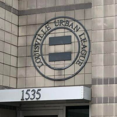 Louisville Urban League building entrance